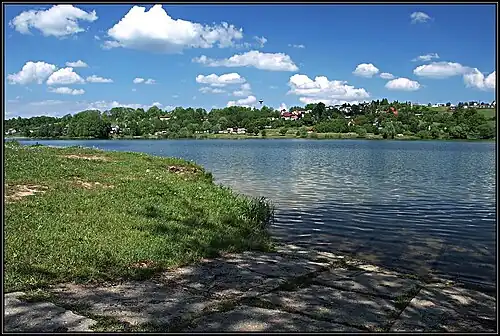 Lučina : réservoir de Žermanice.