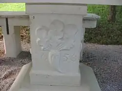 Table monastique de 1656, détail