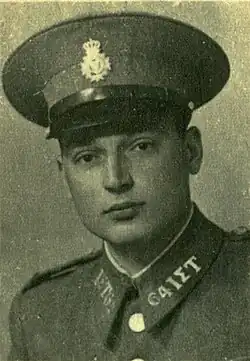 Un policier de la police des villes d'Athènes (vers 1964).