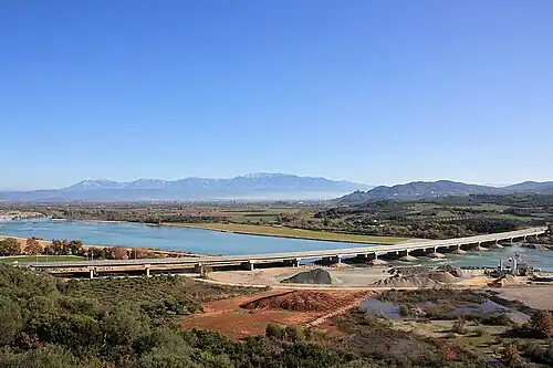 Le pont de l'Achéloos.