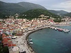 Vue de Parga (Épire grecque)