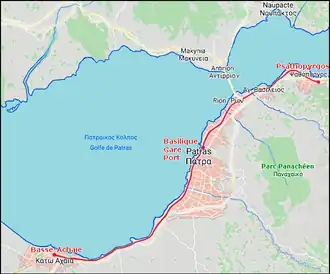 Image illustrative de l’article Train de banlieue de Patras