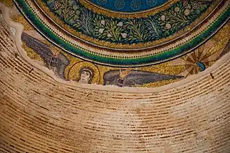 Mosaïque de la partie supérieure de la coupole.