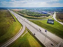 M9 dans l'ouest de Moscou.