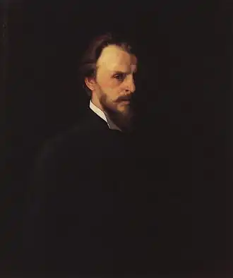 Grigori Miassoïedov, Autoportrait (début du XXe siècle).