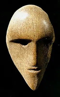 Figure humaine du néolithique, district de Beshenkovichi, région de Vitebsk