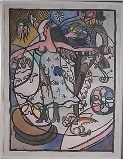 Composition allégorique Espoir, Series "1812" (1915)