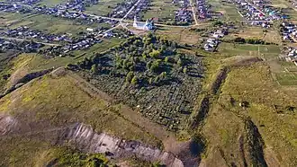 Vestiges de la forteresse de la ligne de Simbirsk.