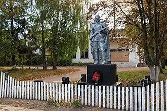 mémorial aux civils exécutés, classé, Sakhoutivka,