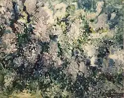 «Bouquet, lilas», (65х53, 2000)