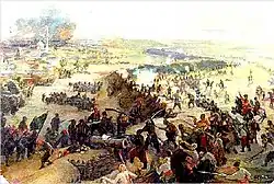 Prise de la forteresse d'Izmaïl par les cosaques ukrainiens menés par Nalyvaïko en 1595.