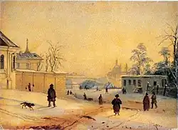 Vue depuis la colline de Saint Vladimir, Kiev.