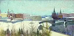 Vue de Moscou, 1909