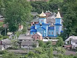 L'église de la Nativité classée.