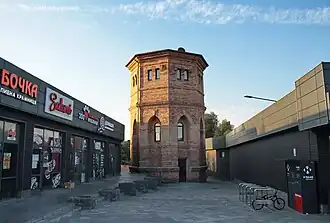 Château d'eau classé.