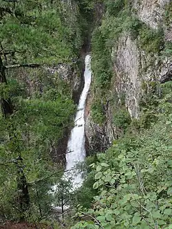 Cascade du Chaman Noir.
