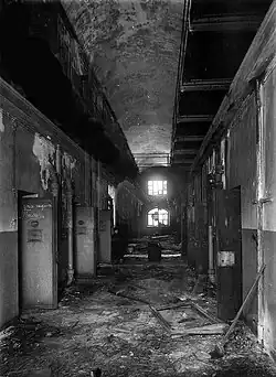 À l'intérieur du château de Lituanie durant les premiers jours de février 1917.