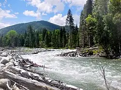 La Moulta à la sortie du village.