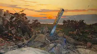 Partie d'un diaporama avec Sviatoslav Ier.