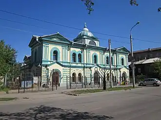 Vue de la synagogue d'Irkoutsk