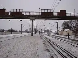 passage au-dessus des voies,