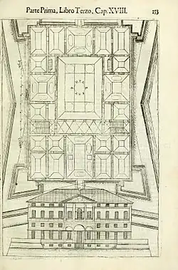 Le Château de Zbaraj présenté in L’idea della architettura universale.