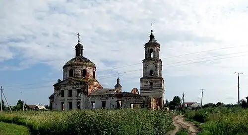 L'église de la Sainte-Trinité avant restauration