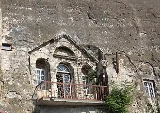 Balcon de l'église Saint-Clément
