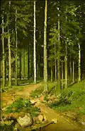 Ivan Chichkine - Chemin forestier