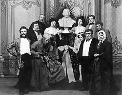 Description de l'image Кадр из фильма «Мёртвые души» (1909).jpg.