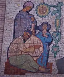 Les mosaïques de Raizin, Tikhonov + Kechedzhi.