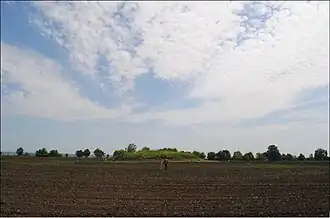 Kourgan à Sokolivske, classé,