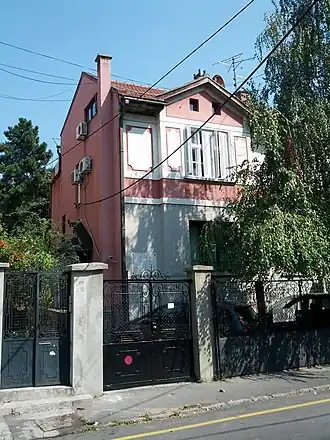 La maison de Milutin Milanković, 1927