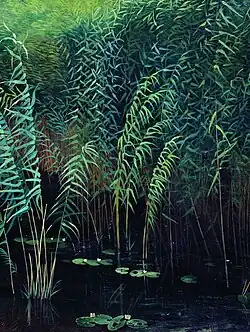 Roseaux et nénuphars (1889)