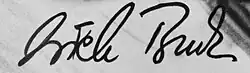 signature d'Erich Buck