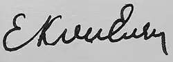 signature d'Efim Kopelian