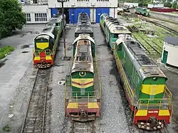 Dépôt de locomotives