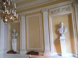 des bustes en empereur romain,