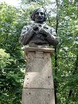 Monument à Nicolas Gogol classé.