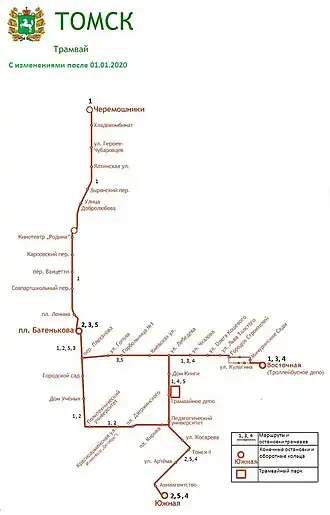Image illustrative de l’article Tramway de Tomsk