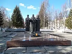 Complexe commémoratif à Syktyvkar.