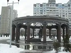 Mémorial au désastre de Tchernobyl.