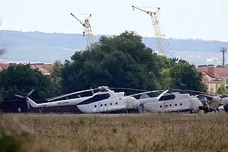 Hélicoptères en 2011.