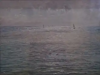 Paysage marin. 1906.Musée d'art de Sotchi.