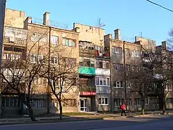 Immeubles Rayons rouges, classés.