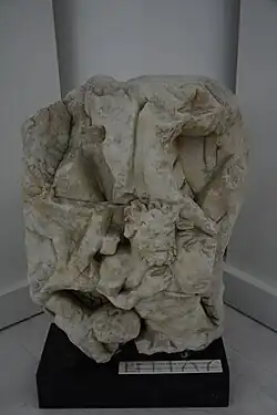 Relief avec une représentation de Silène, marbre, Naissus, IIIe ou IVe siècle.