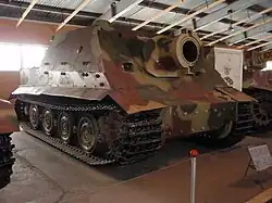 Un Sturmtiger exposé au musée des Blindés de Koubinka (Russie).