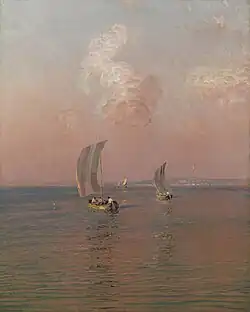 Le soir tombe. 1916. Collection privée.