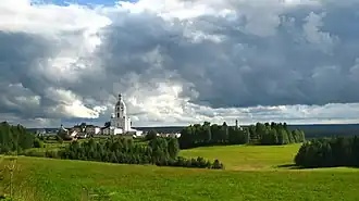 Village d'Ouliana dans le raïon d'Oust-Koulom.