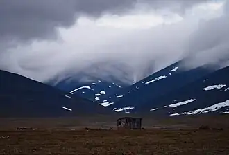 Montagnes de l'île Wrangel, 28 juillet 2018.